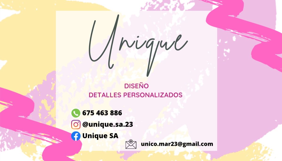 tarjeta de contacto en dónde se describe la marca de la empresa , el número de teléfono , Instagram y Facebook